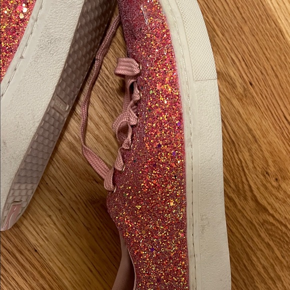 Skechers Pink Glitter Sneakers - Picture 5 of 8